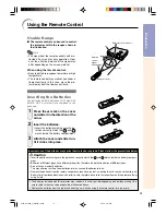 Предварительный просмотр 17 страницы Sharp Notevision PG-A10S Operation Manual