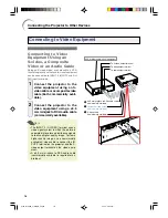 Предварительный просмотр 22 страницы Sharp Notevision PG-A10S Operation Manual