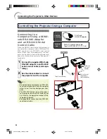 Предварительный просмотр 24 страницы Sharp Notevision PG-A10S Operation Manual