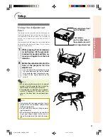 Предварительный просмотр 25 страницы Sharp Notevision PG-A10S Operation Manual