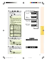 Предварительный просмотр 31 страницы Sharp Notevision PG-A10S Operation Manual