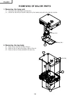 Preview for 16 page of Sharp Notevision PG-A20X Service Manual