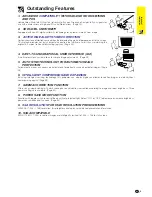 Предварительный просмотр 5 страницы Sharp Notevision PG-C20XA Operation Manual