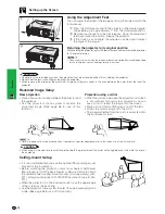 Предварительный просмотр 20 страницы Sharp Notevision PG-C20XA Operation Manual