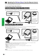 Предварительный просмотр 22 страницы Sharp Notevision PG-C20XA Operation Manual