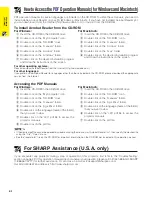 Предварительный просмотр 8 страницы Sharp Notevision PG-C20XU Operation Manual