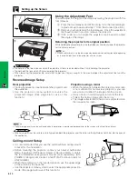 Предварительный просмотр 20 страницы Sharp Notevision PG-C20XU Operation Manual