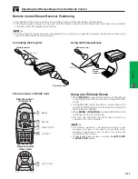 Предварительный просмотр 23 страницы Sharp Notevision PG-C20XU Operation Manual