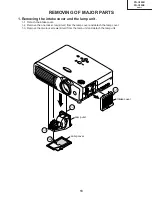 Preview for 13 page of Sharp Notevision PG-C20XU Service Manual