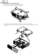 Предварительный просмотр 14 страницы Sharp Notevision PG-C20XU Service Manual