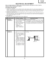 Предварительный просмотр 23 страницы Sharp Notevision PG-C20XU Service Manual