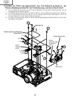 Предварительный просмотр 52 страницы Sharp Notevision PG-C20XU Service Manual