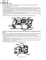 Предварительный просмотр 58 страницы Sharp Notevision PG-C20XU Service Manual