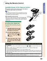 Предварительный просмотр 17 страницы Sharp Notevision PG-C45S Operation Manual