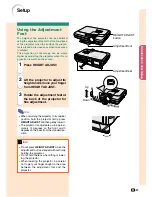 Предварительный просмотр 31 страницы Sharp Notevision PG-C45S Operation Manual