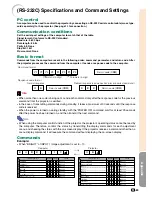 Предварительный просмотр 93 страницы Sharp Notevision PG-C45S Operation Manual