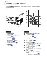 Предварительный просмотр 14 страницы Sharp Notevision PG-D2510X Operation Manual