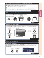 Предварительный просмотр 19 страницы Sharp Notevision PG-D2510X Operation Manual