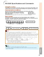 Предварительный просмотр 63 страницы Sharp Notevision PG-D2510X Operation Manual