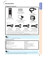 Предварительный просмотр 15 страницы Sharp Notevision PG-D2870W Operation Manual