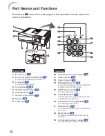 Предварительный просмотр 16 страницы Sharp Notevision PG-D2870W Operation Manual