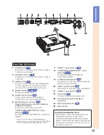 Предварительный просмотр 17 страницы Sharp Notevision PG-D2870W Operation Manual