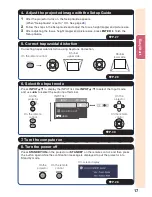 Предварительный просмотр 21 страницы Sharp Notevision PG-D2870W Operation Manual