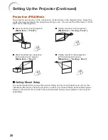 Предварительный просмотр 24 страницы Sharp Notevision PG-D2870W Operation Manual