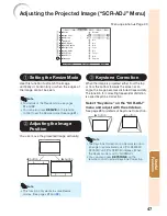 Предварительный просмотр 51 страницы Sharp Notevision PG-D2870W Operation Manual