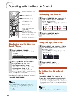 Preview for 36 page of Sharp Notevision PG-D40W3D Operation Manual