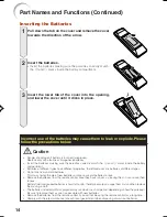 Предварительный просмотр 16 страницы Sharp Notevision PG-F150X Operation Manual