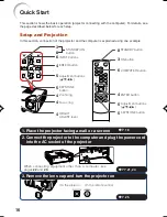 Предварительный просмотр 18 страницы Sharp Notevision PG-F150X Operation Manual