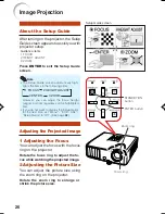 Предварительный просмотр 28 страницы Sharp Notevision PG-F150X Operation Manual