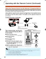 Предварительный просмотр 36 страницы Sharp Notevision PG-F150X Operation Manual