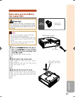 Предварительный просмотр 53 страницы Sharp Notevision PG-F150X Operation Manual