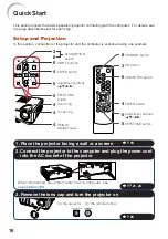 Предварительный просмотр 18 страницы Sharp Notevision PG-F211X Operation Manual