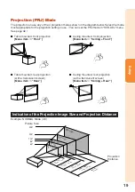 Предварительный просмотр 21 страницы Sharp Notevision PG-F211X Operation Manual