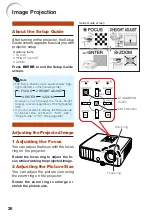 Предварительный просмотр 28 страницы Sharp Notevision PG-F211X Operation Manual