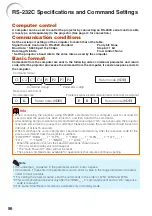 Предварительный просмотр 58 страницы Sharp Notevision PG-F211X Operation Manual