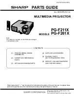 Preview for 15 page of Sharp Notevision PG-F211X Service Manual