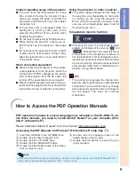 Предварительный просмотр 13 страницы Sharp Notevision PG-F212X Operation Manual