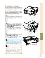 Предварительный просмотр 31 страницы Sharp Notevision PG-F212X Operation Manual