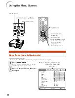 Предварительный просмотр 42 страницы Sharp Notevision PG-F212X Operation Manual