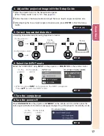 Предварительный просмотр 21 страницы Sharp Notevision PG-F325W Operation Manual