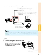 Предварительный просмотр 29 страницы Sharp Notevision PG-F325W Operation Manual