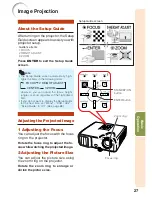 Предварительный просмотр 31 страницы Sharp Notevision PG-F325W Operation Manual