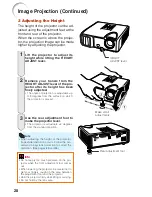 Предварительный просмотр 32 страницы Sharp Notevision PG-F325W Operation Manual