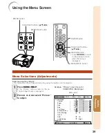 Предварительный просмотр 43 страницы Sharp Notevision PG-F325W Operation Manual