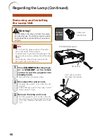 Предварительный просмотр 60 страницы Sharp Notevision PG-F325W Operation Manual