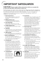 Предварительный просмотр 8 страницы Sharp NoteVision PG-LS2000 Operation Manual